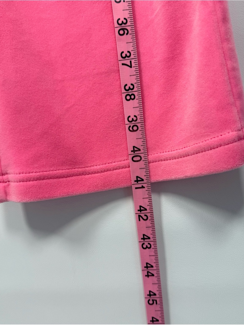 Juicy Couture Pink Velour Hoodie & Sweatpants Track Suit Rhinestone Y2K Size L - Picture 13 of 15